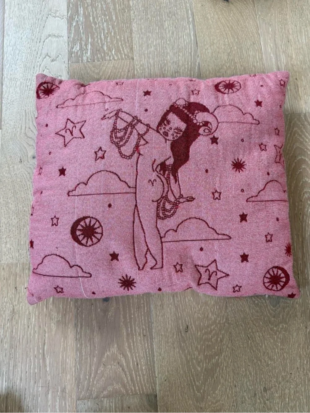 Valfre Aries Zodiac Horoscope Pillow